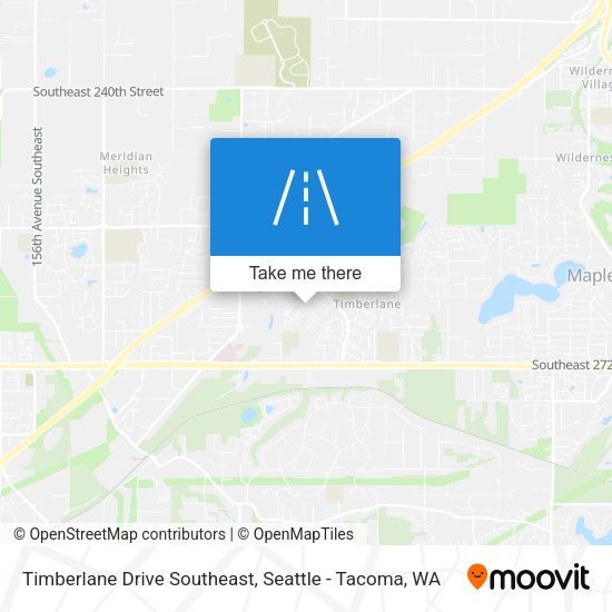 Mapa de Timberlane Drive Southeast