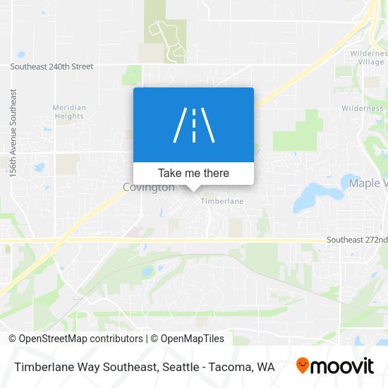 Mapa de Timberlane Way Southeast