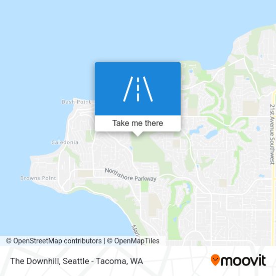 The Downhill map