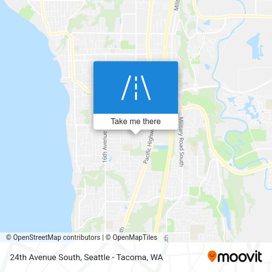 24th Avenue South map