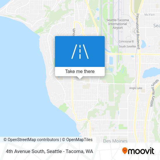 4th Avenue South map