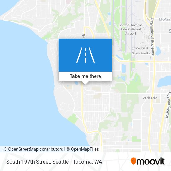 Mapa de South 197th Street