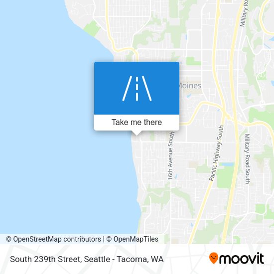 Mapa de South 239th Street