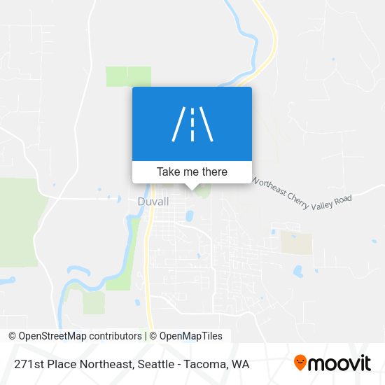 271st Place Northeast map