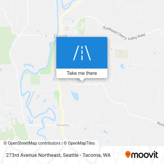 273rd Avenue Northeast map