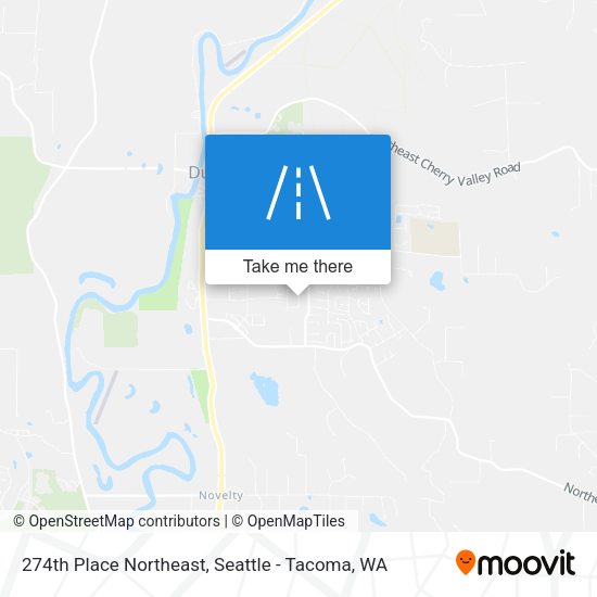 Mapa de 274th Place Northeast