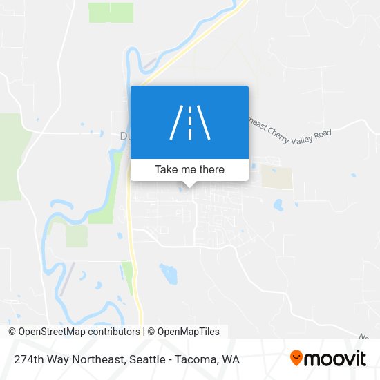 274th Way Northeast map
