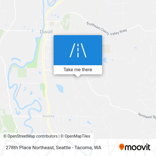 Mapa de 278th Place Northeast