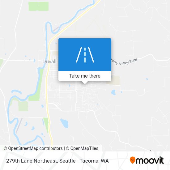 279th Lane Northeast map
