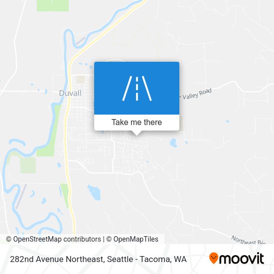 282nd Avenue Northeast map