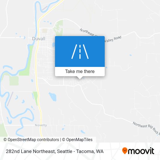 Mapa de 282nd Lane Northeast