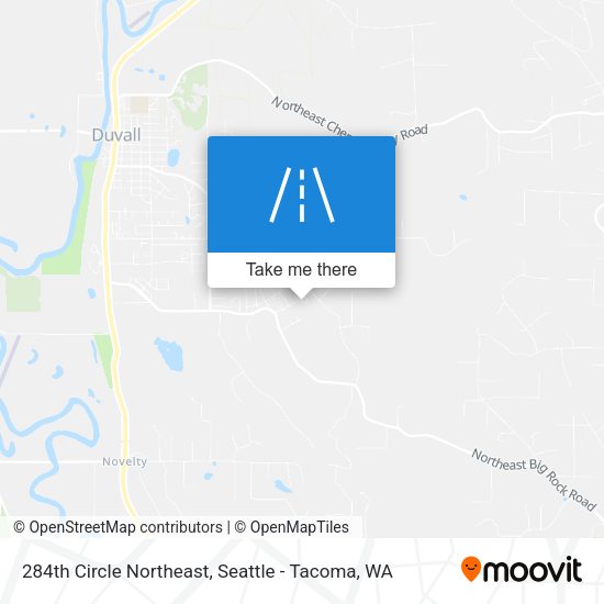 Mapa de 284th Circle Northeast