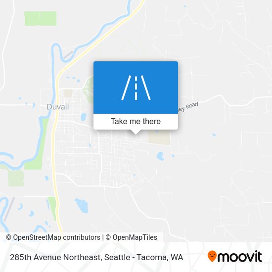 285th Avenue Northeast map