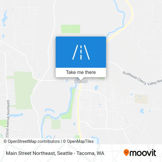 Mapa de Main Street Northeast