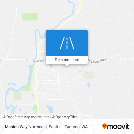 Mapa de Manion Way Northeast