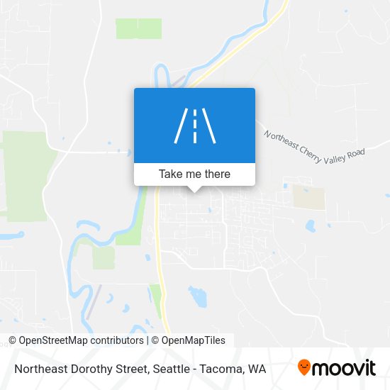 Northeast Dorothy Street map