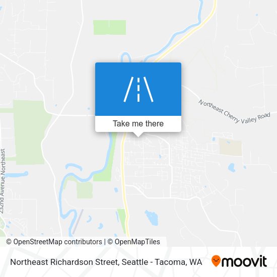 Mapa de Northeast Richardson Street