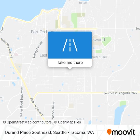 Durand Place Southeast map