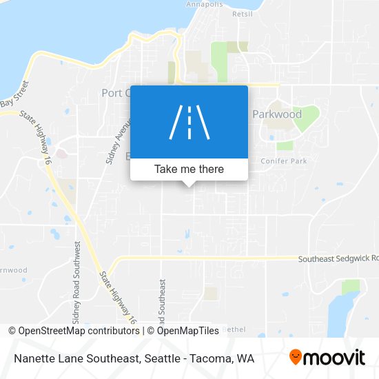 Mapa de Nanette Lane Southeast