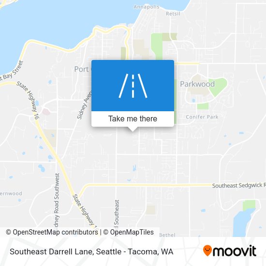 Mapa de Southeast Darrell Lane