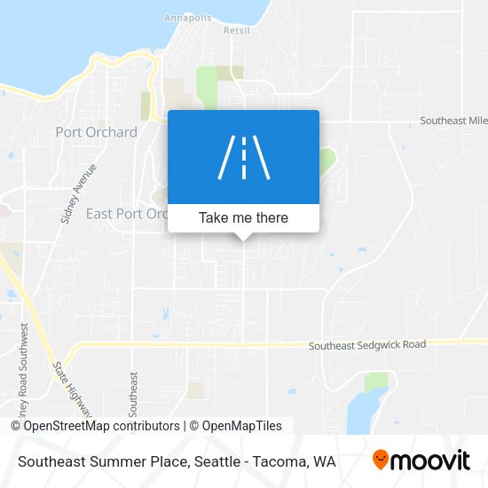 Mapa de Southeast Summer Place