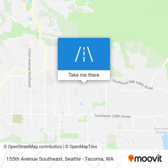 155th Avenue Southeast map