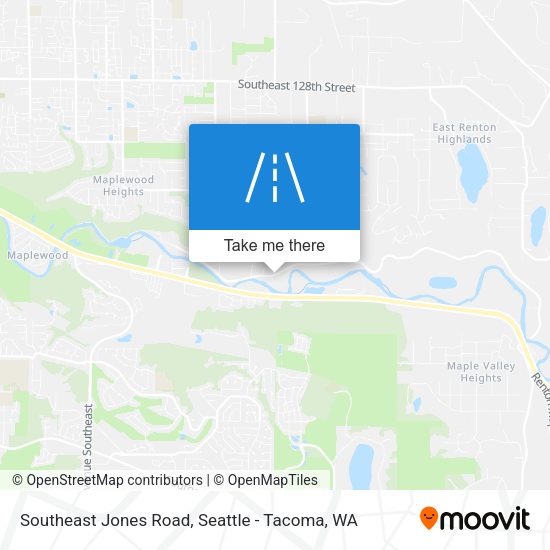 Mapa de Southeast Jones Road