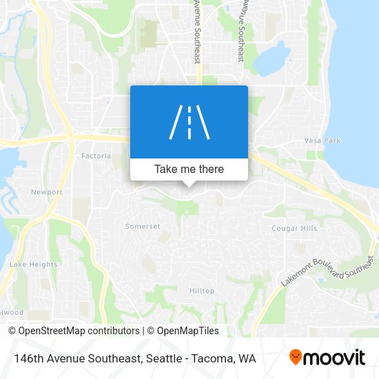 Mapa de 146th Avenue Southeast
