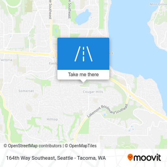 Mapa de 164th Way Southeast