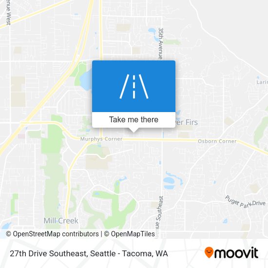 Mapa de 27th Drive Southeast