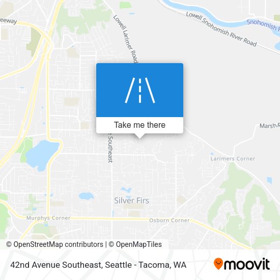Mapa de 42nd Avenue Southeast