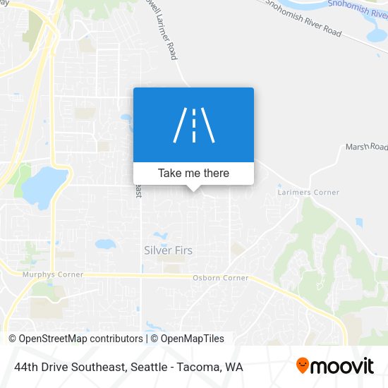 Mapa de 44th Drive Southeast