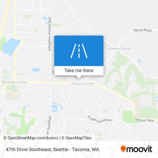 Mapa de 47th Drive Southeast
