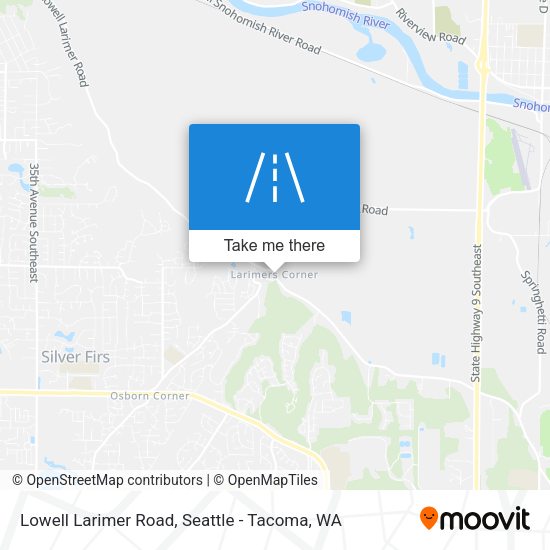 Lowell Larimer Road map