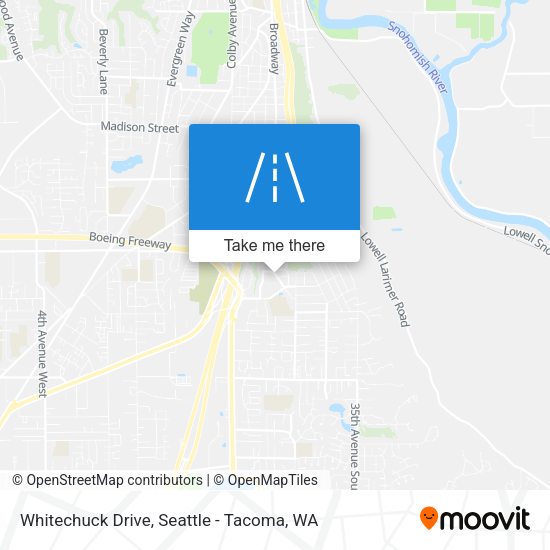 Whitechuck Drive map