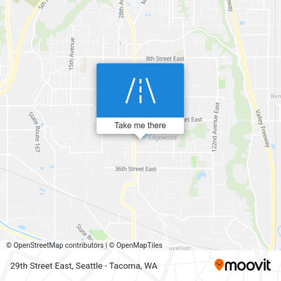 Mapa de 29th Street East