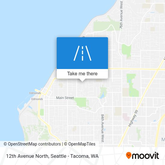 12th Avenue North map