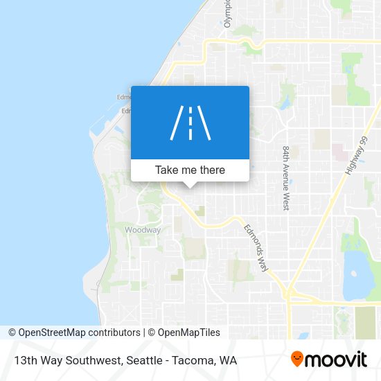 Mapa de 13th Way Southwest