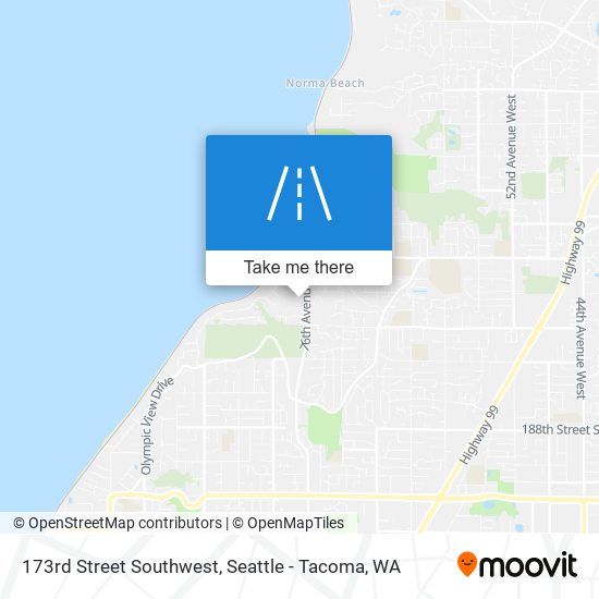 173rd Street Southwest map