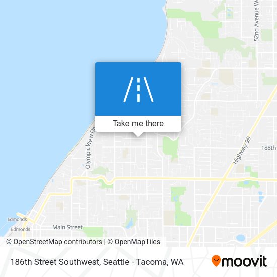 186th Street Southwest map