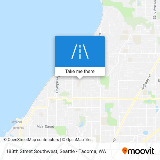 Mapa de 188th Street Southwest