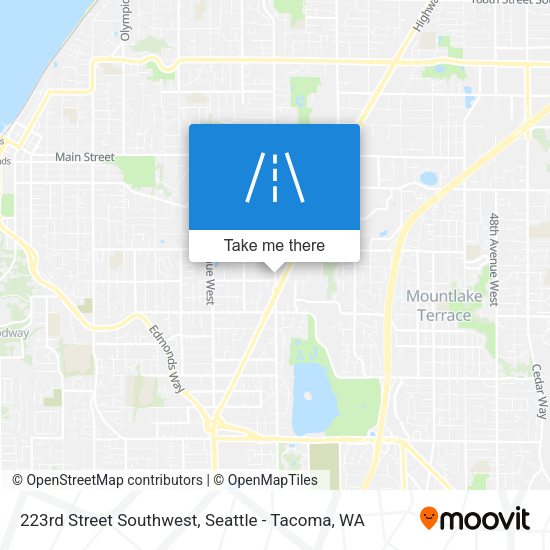 223rd Street Southwest map