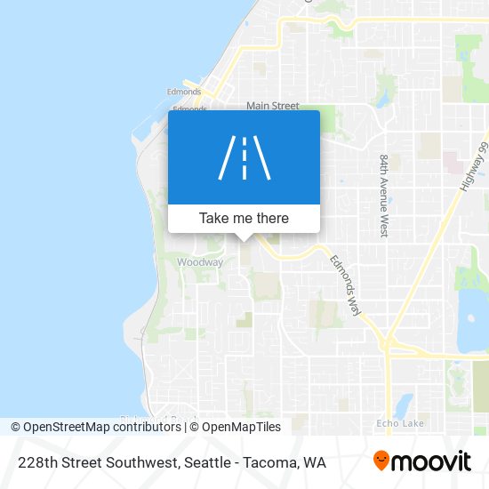 228th Street Southwest map