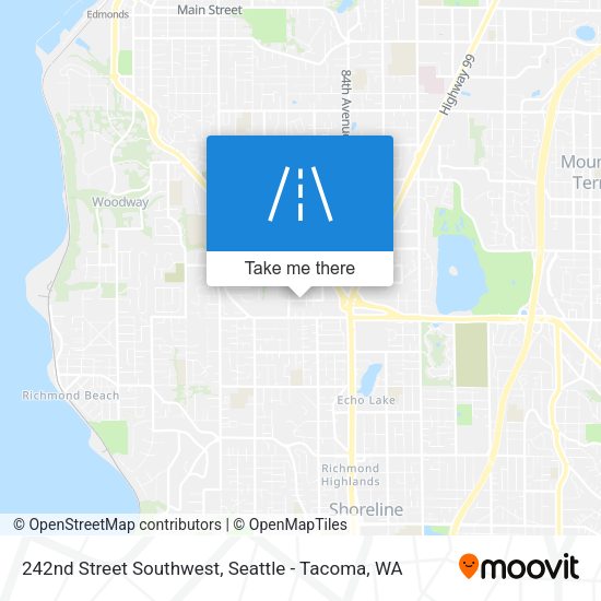 242nd Street Southwest map