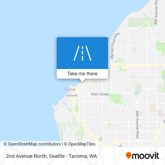 2nd Avenue North map