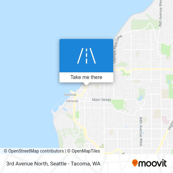 3rd Avenue North map
