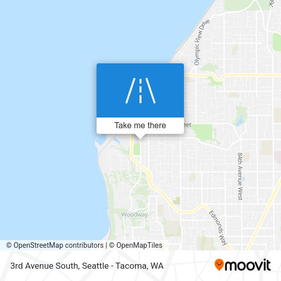 3rd Avenue South map