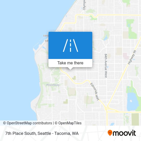 Mapa de 7th Place South