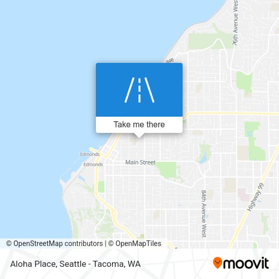 Aloha Place map