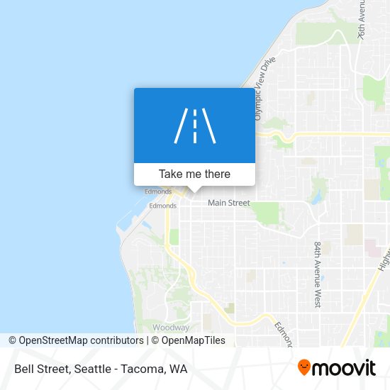 Mapa de Bell Street